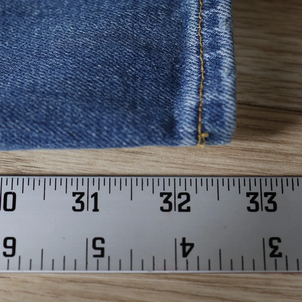 rag & bone Jeans Mens 38x32.5 Blue Fit 2 Slim Palisades Distressed Denim Whisker